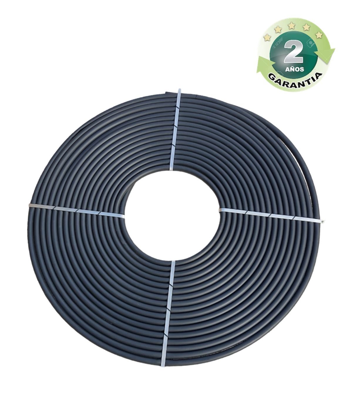 Colector solar espiral