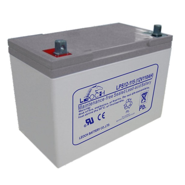 Batería de Gel Leoch AGM 115a 12v