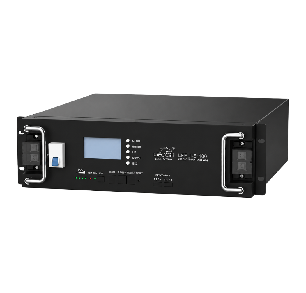 Batería de litio LEOCH 100A 48V