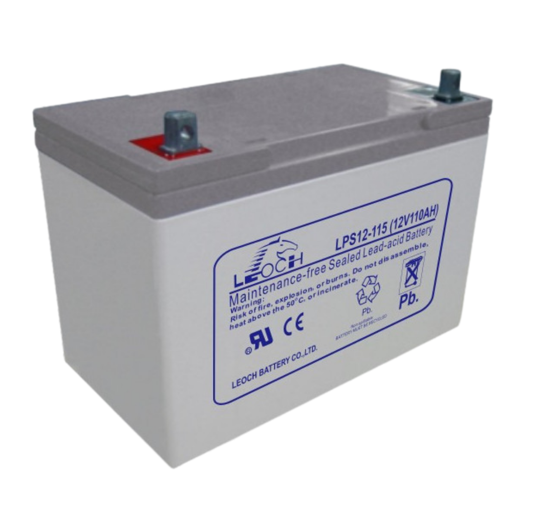 Batería de Gel Leoch AGM 115a 12v